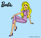 Dibujo Barbie moderna pintado por aixela