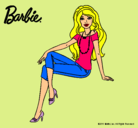 Dibujo Barbie moderna pintado por Loren