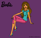 Dibujo Barbie moderna pintado por roxxy