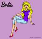 Dibujo Barbie moderna pintado por anauapa