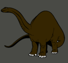 Dibujo Braquiosaurio II pintado por MOGU