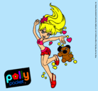 Dibujo Polly Pocket 14 pintado por elna