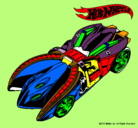 Dibujo Hot Wheels 7 pintado por dasert4444