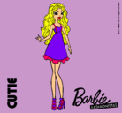 Dibujo Barbie Fashionista 3 pintado por agustina12