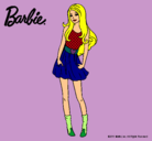 Dibujo Barbie veraniega pintado por DESCHI