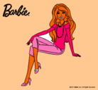 Dibujo Barbie moderna pintado por yicel