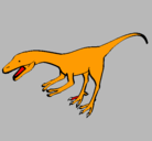 Dibujo Velociraptor II pintado por francosaurio