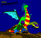 Dibujo Imaginext 9 pintado por samuel_gn