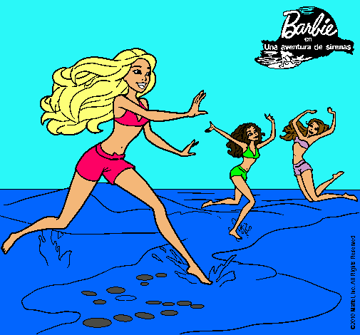 Barbie de regreso a la playa