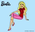 Dibujo Barbie moderna pintado por michelina