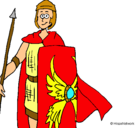 Dibujo Soldado romano II pintado por truddy