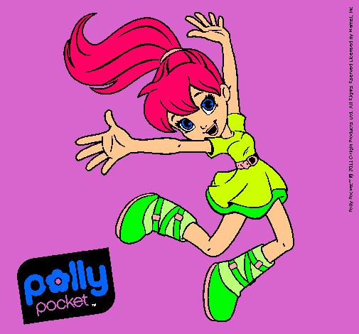 Dibujo Polly Pocket 10 pintado por VIRLLY