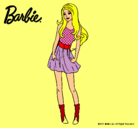 Dibujo Barbie veraniega pintado por DESCHI