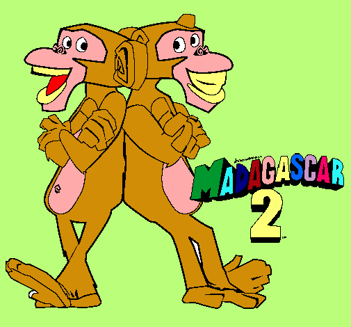 Madagascar 2 Manson y Phil 2