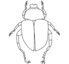 Dibujo Escarabajo pintado por Pomito84