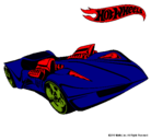 Dibujo Hot Wheels 4 pintado por lean