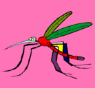 Dibujo Mosquito pintado por hassan