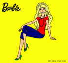 Dibujo Barbie moderna pintado por sacha021