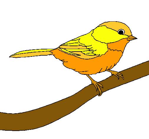Dibujo Pájarito pintado por guillechiw