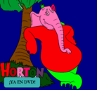 Dibujo Horton pintado por marsiso