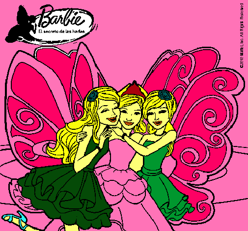 Barbie y sus amigas en hadas