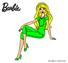 Dibujo Barbie moderna pintado por touria