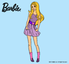 Dibujo Barbie veraniega pintado por narumi