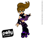 Dibujo Polly Pocket 1 pintado por Violetzaf