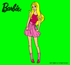 Dibujo Barbie veraniega pintado por tinaz