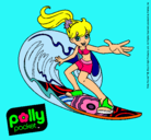 Dibujo Polly Pocket 4 pintado por linez