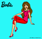 Dibujo Barbie moderna pintado por rosi