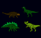 Dibujo Dinosaurios de tierra pintado por DINOREY