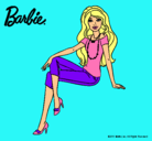 Dibujo Barbie moderna pintado por leidy19