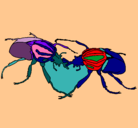 Dibujo Escarabajos pintado por DESCHI