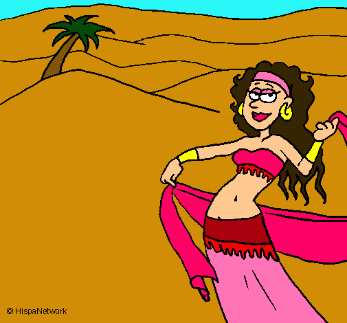 Dibujo Sahara pintado por Pazitha