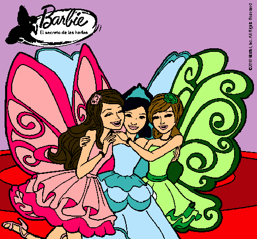 Barbie y sus amigas en hadas