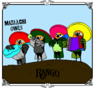 Dibujo Mariachi Owls pintado por avatar