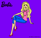 Dibujo Barbie moderna pintado por naovb