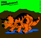 Dibujo Imaginext 13 pintado por rimi