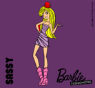 Dibujo Barbie Fashionista 2 pintado por ailen 