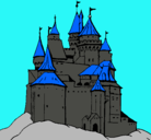 Dibujo Castillo medieval pintado por kratos55