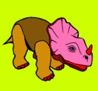 Dibujo Triceratops II pintado por SILABANO