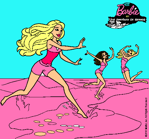 Barbie de regreso a la playa