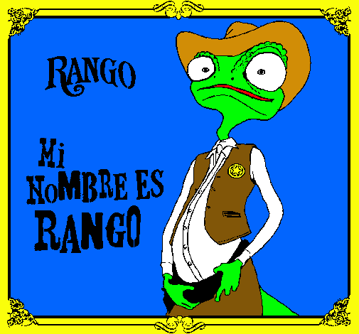 Dibujo Rango pintado por azazaz