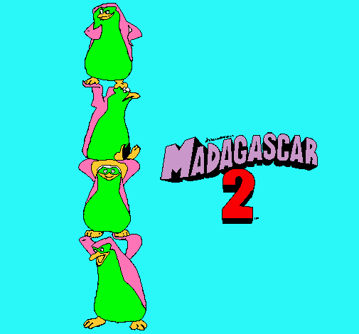 Madagascar 2 Pingüinos