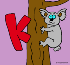 Dibujo Koala pintado por ekaino