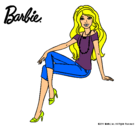 Dibujo Barbie moderna pintado por nereaga