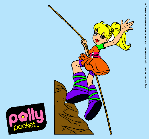 Dibujo Polly Pocket 6 pintado por abiga