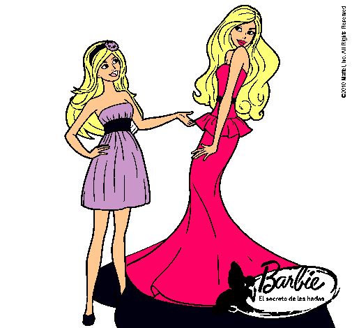 Barbie estrena vestido