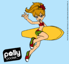 Dibujo Polly Pocket 3 pintado por vctoria